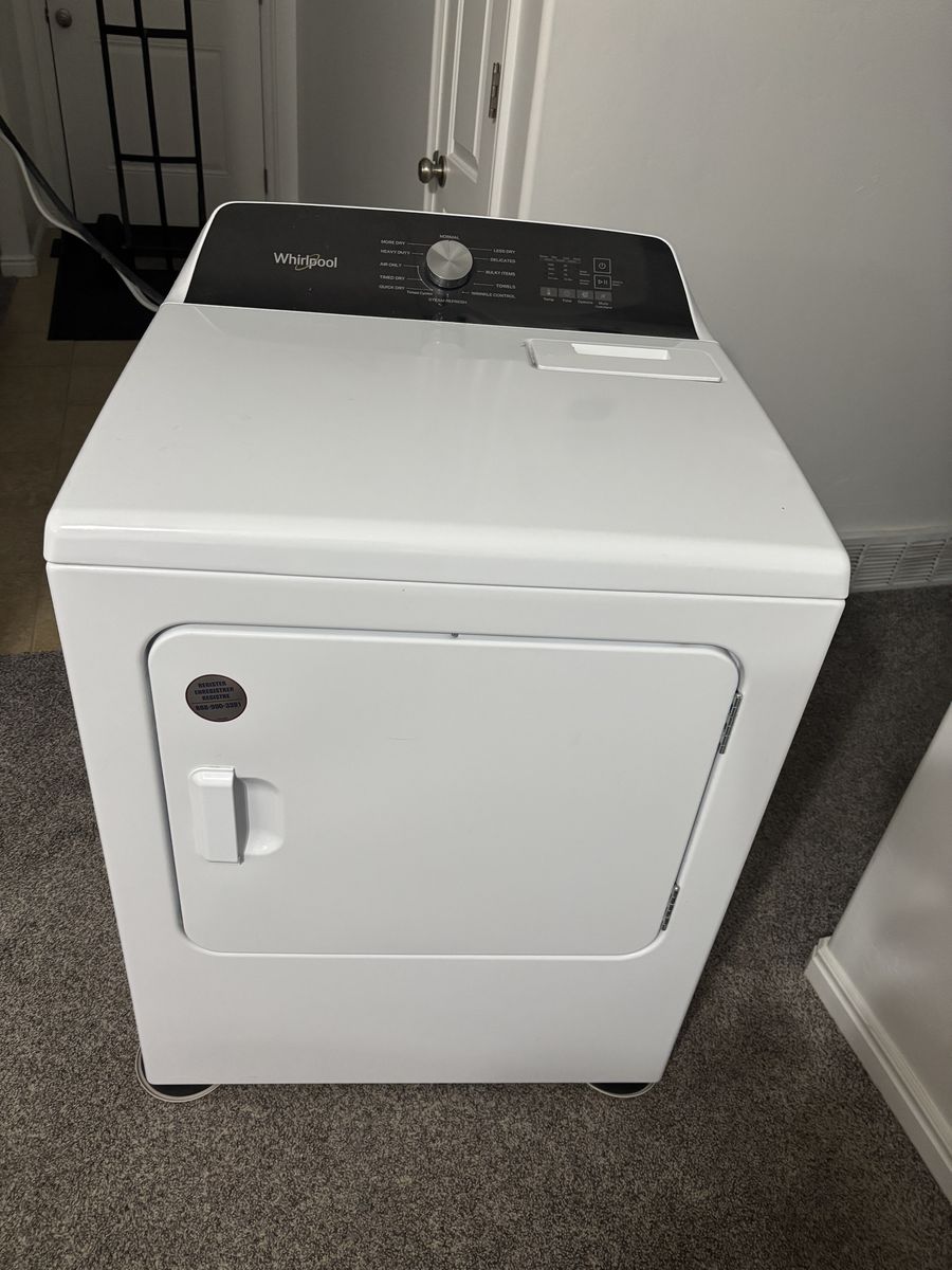 Whirlpool Electric Clothes Dryer - White