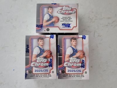 NEW- Topps Chrome NBA Blaster Boxes