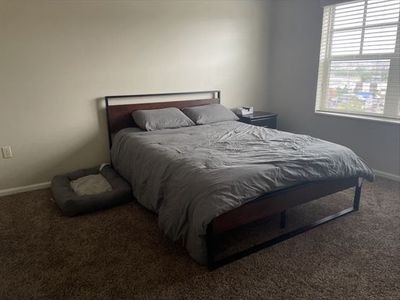 Bed frame and mattress