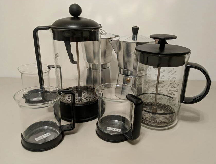 bodum french press coffee press and percolator ( 7 piece's )