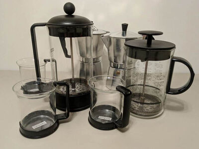 bodum french press coffee press and percolator ( 7 piece's )