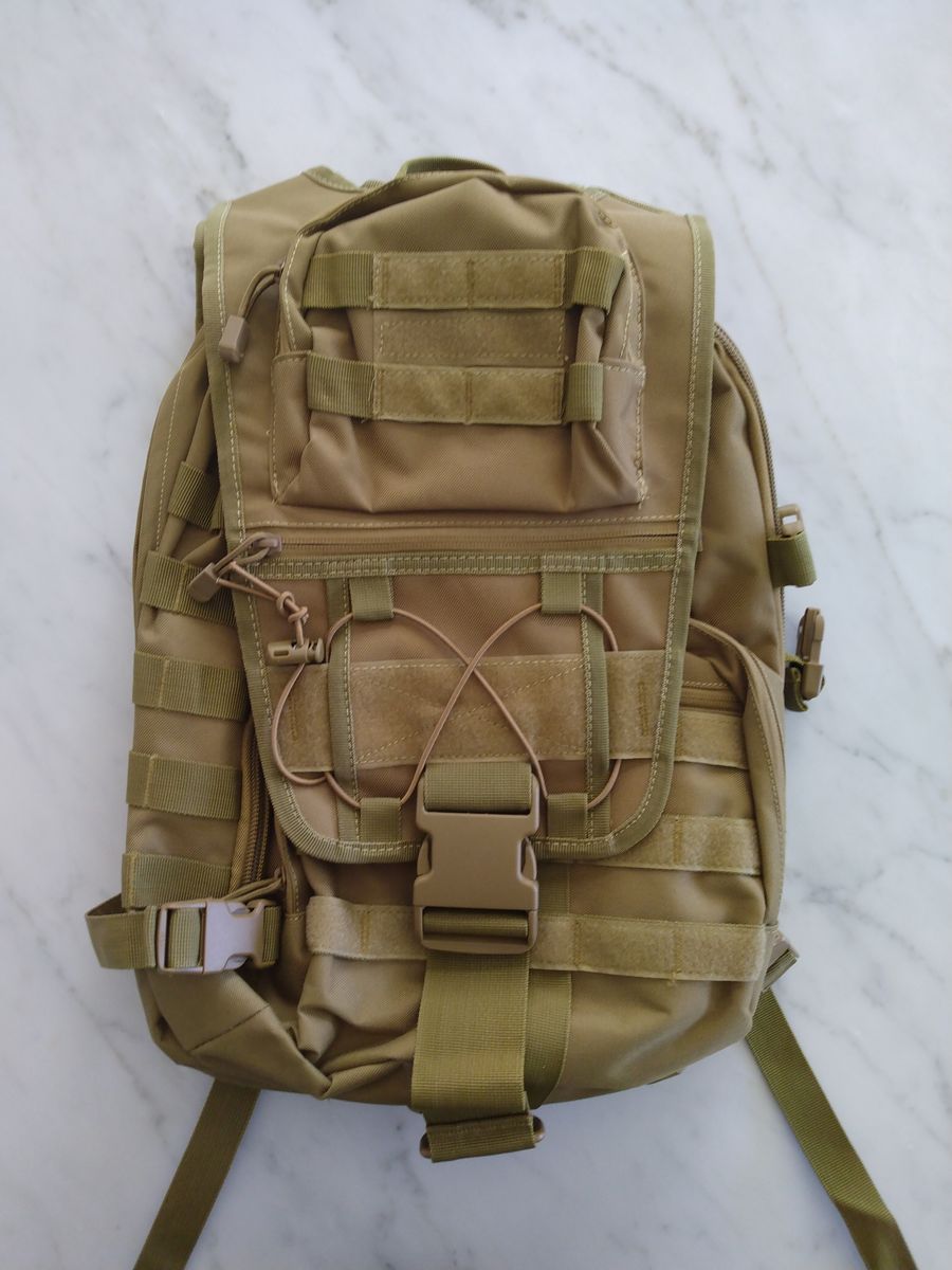 New backpack with lots of storage and Molle