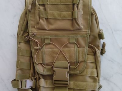 New backpack with lots of storage and Molle