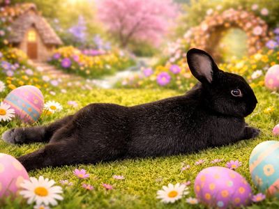 Neutured, Male Rabbit - Super Sweet w/ Kids