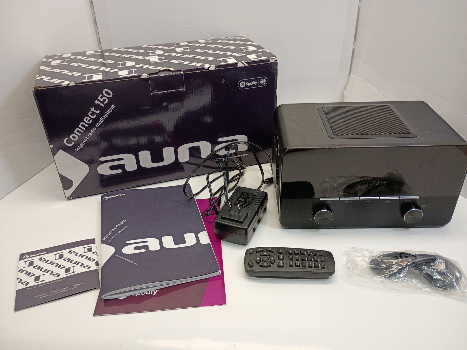 Auna Connect 150 Internet Radio Media Player Like New