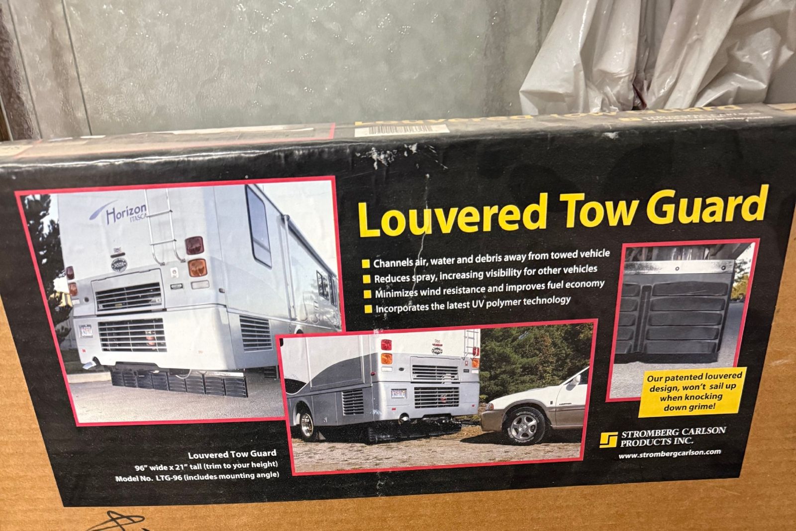 Louvered Tow Guard