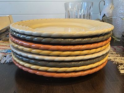 Artimino Tuscan Countryside Stoneware-Set of 8