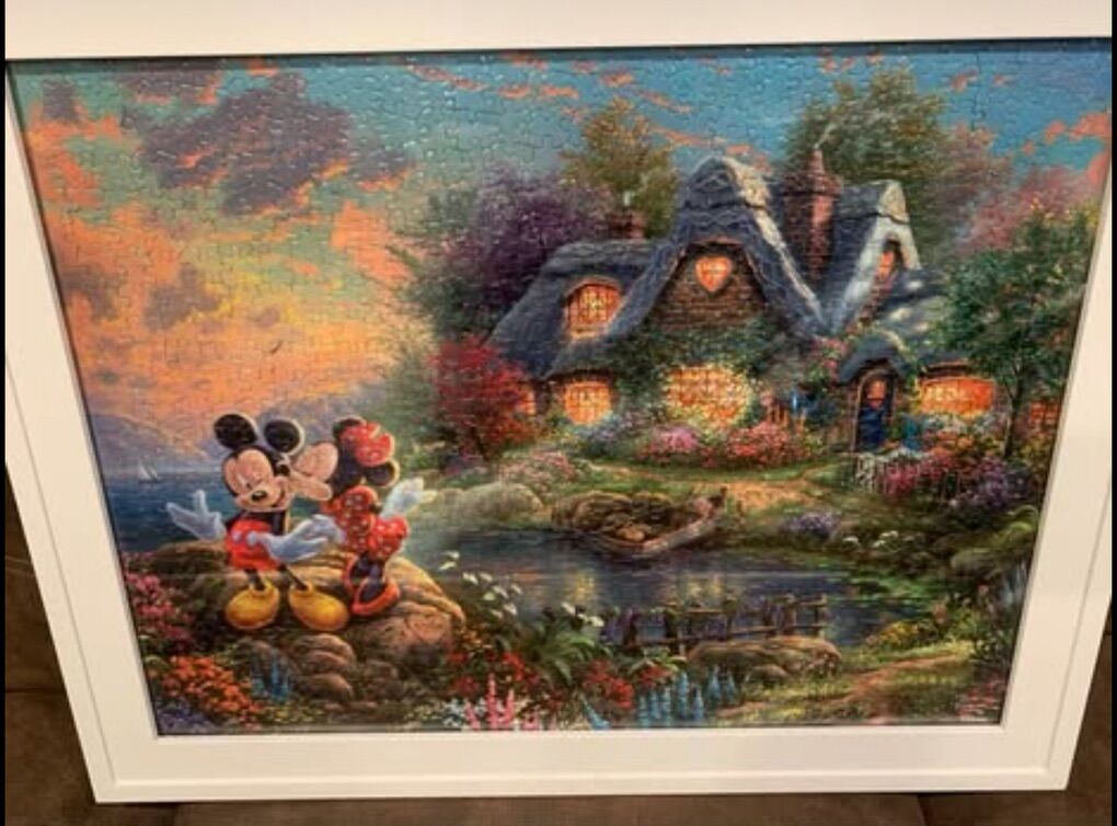 Thomas Kinkade Disney Puzzles In The Frames