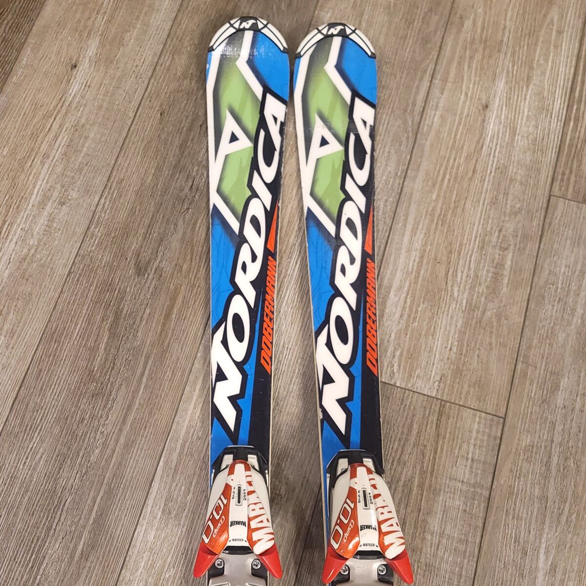 Nordica 136 Dobermann Downhill Skis Marker Binding