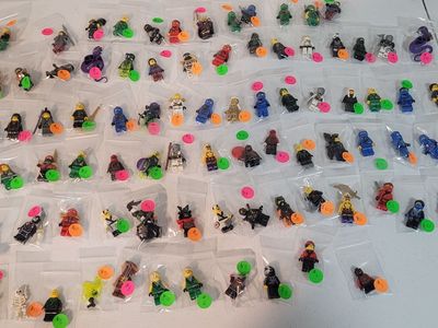 Lego Ninjago Minifigures-prices range from $3-$50