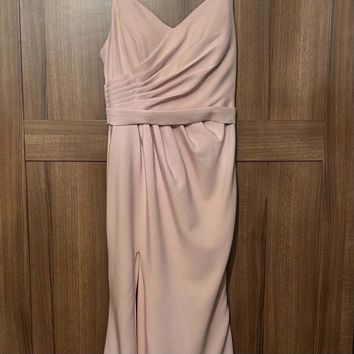 Habro Blush Pink Formal Gown - Size 8
