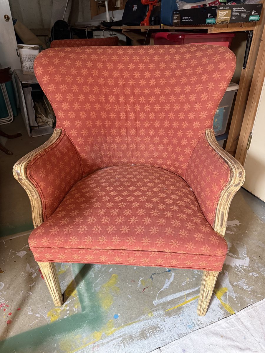 Vintage lounge chairs.