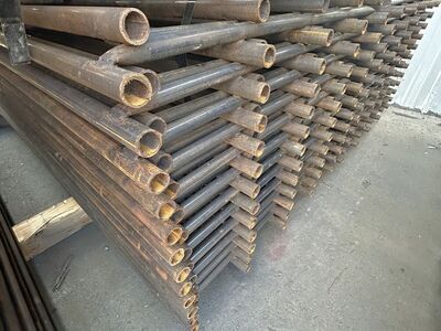 HEAVY DUTY Continuous Fence Panels 1-5/8 inch 5 Rail 10+ gauge 4' x 20' $209.95 each