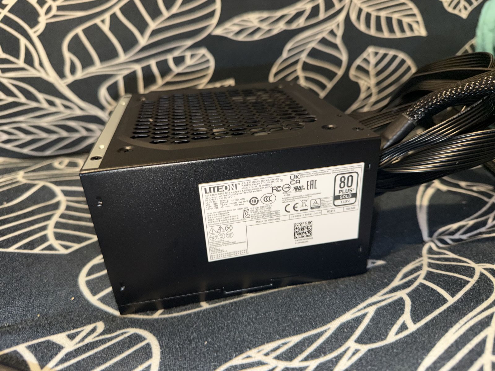 850W LiteOn PSU – 80+ Gold – Includes 12VHPWR Cable (600W)