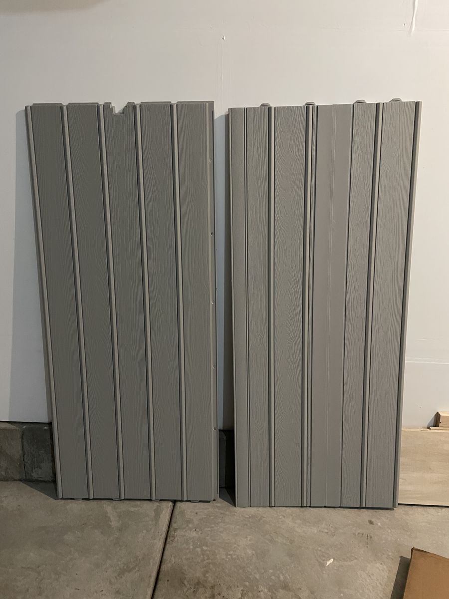 Brand New Lifetime Shed Replacement Panels (Wall & Corner) - OEM Parts