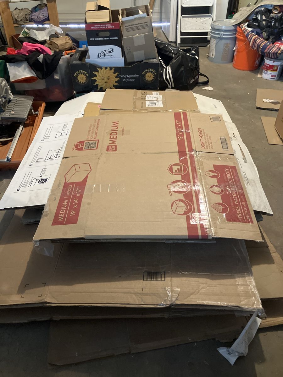 Moving Boxes - Used - all sizes 50+