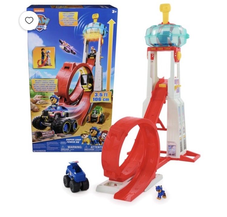 Paw patrol  tower with vehicles