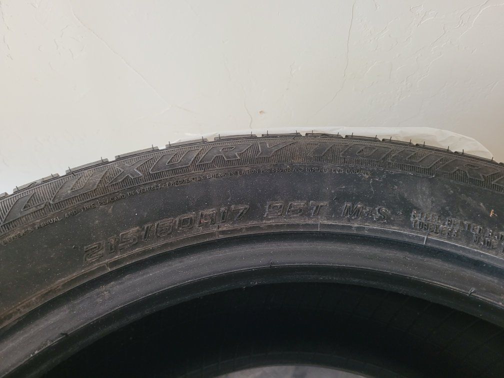 Luxury Tour & All-Season Used Vehicle Tires - Sizes 215/60R17 & 235/60R18