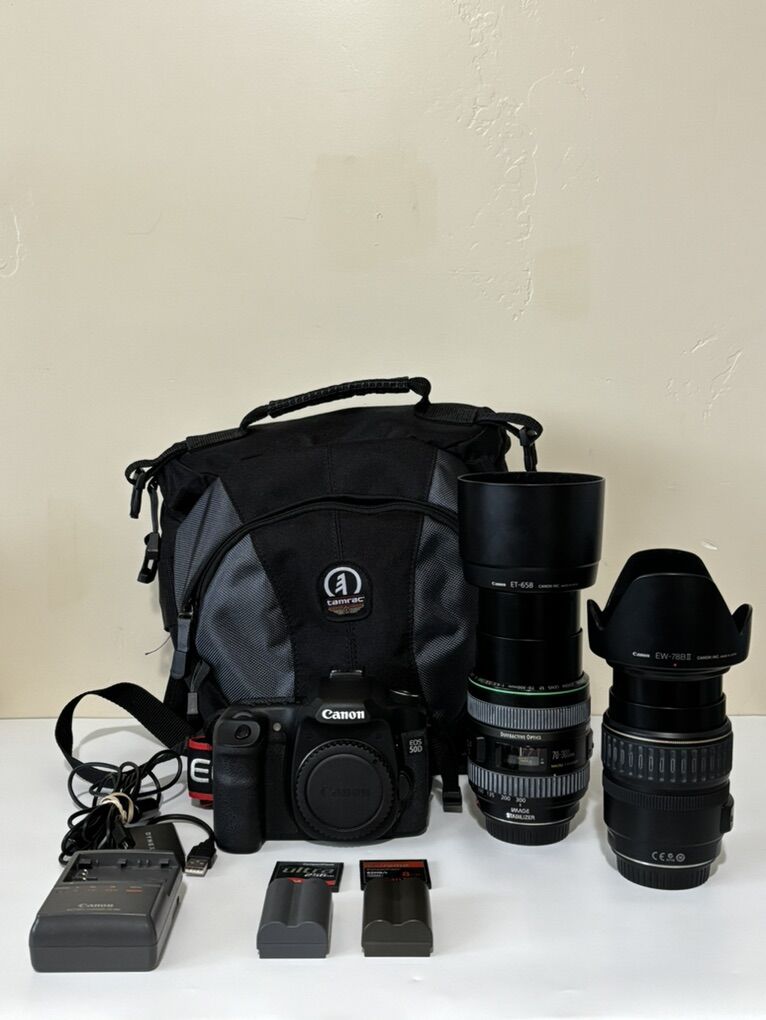 Canon EOS 50D DSLR camera And Acessories