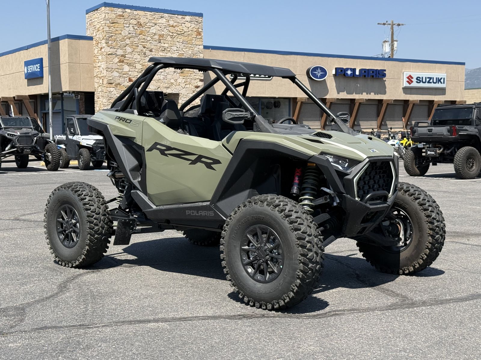 2025 POLARIS RZR Pro S Ultimate Moss Green - P7394