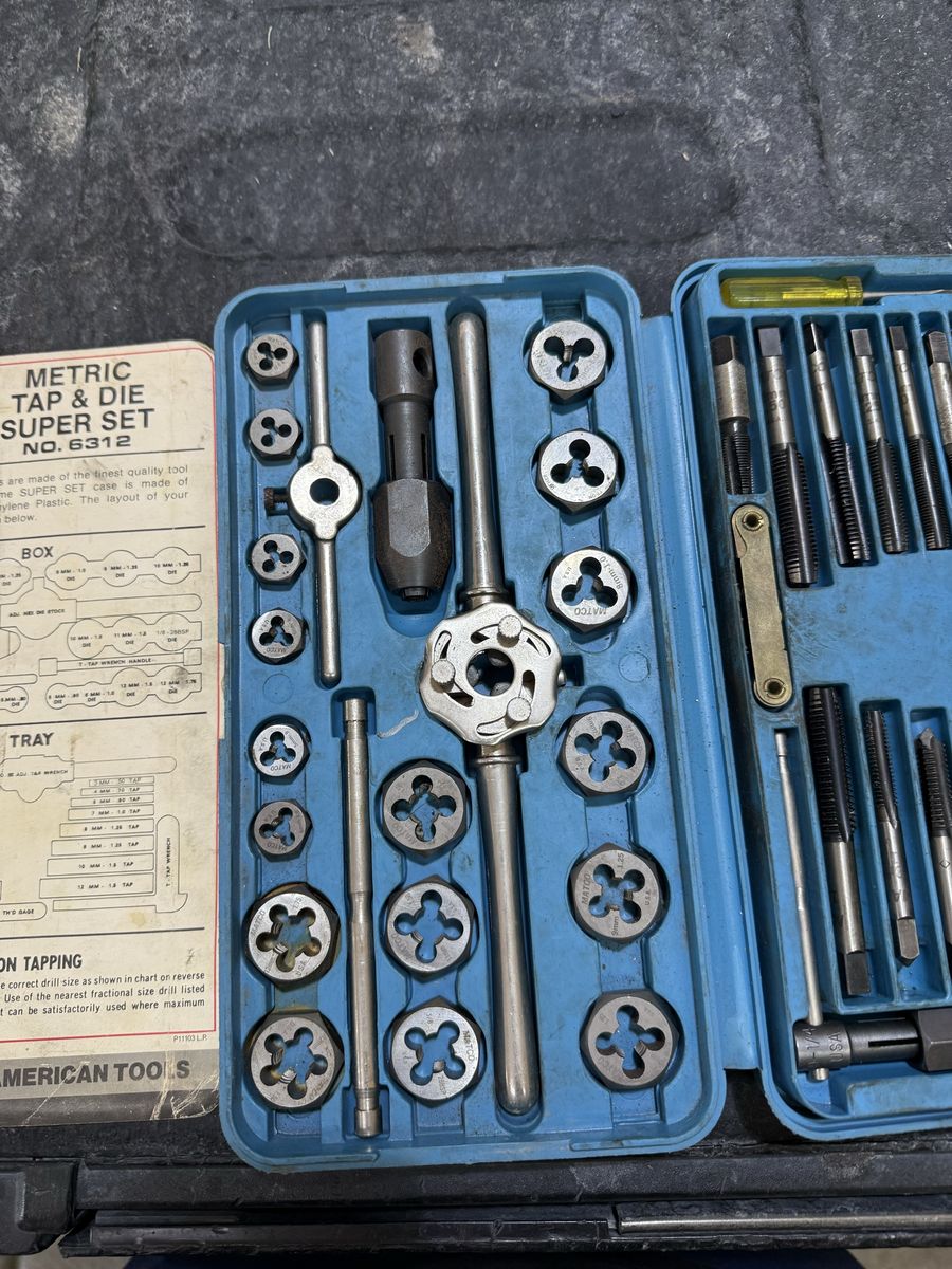 MATCO metric tap & die super set