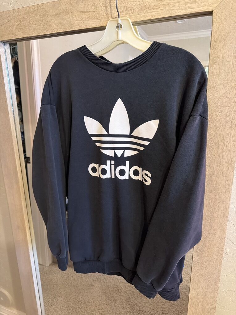 Adidas Crew Nexk With Pockets Size M