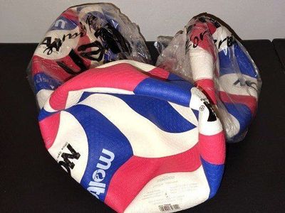 Molten FLISTATEC V5M5000 NCAA Approved Volleyball Red White Blue Official Size