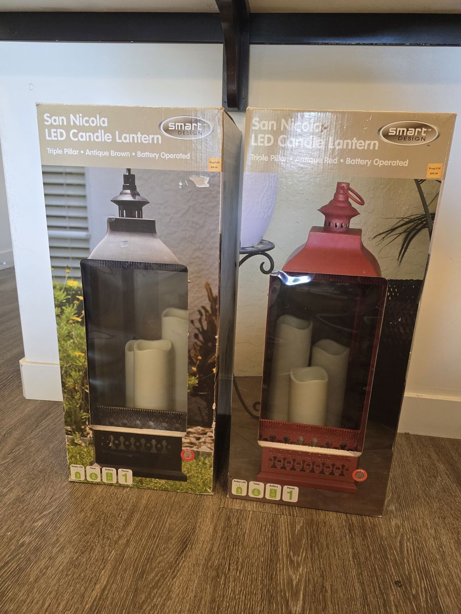 2 LED LANTERNS