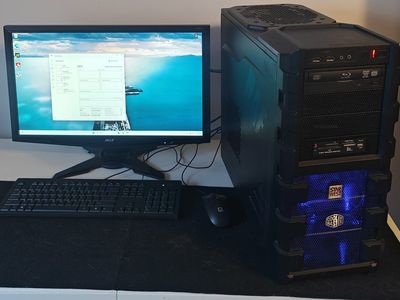 i7-4790 win11 w/GTX 680 2gb light gaming computer setup
