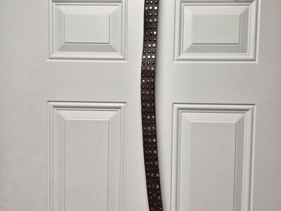 Chocolate brown belt