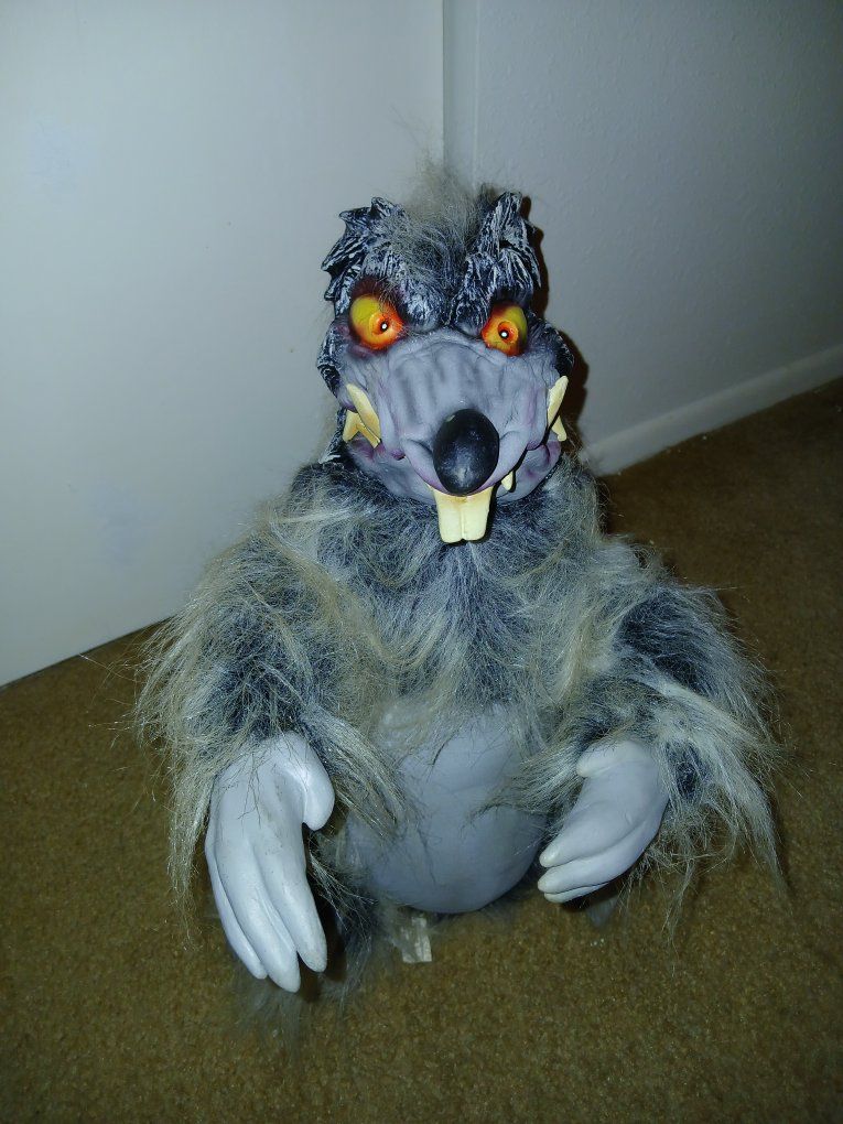 Zombie Rat Halloween collectable