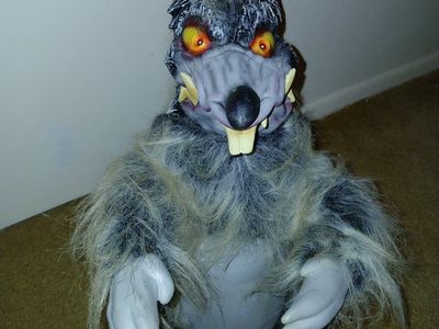 Zombie Rat Halloween collectable