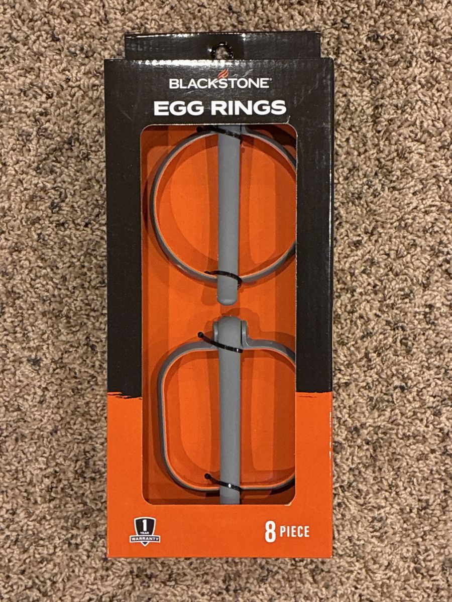 Blackstone Egg Rings - 8 Piece Set for Griddle or Pan