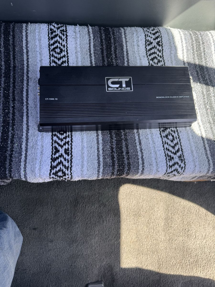 Ct Sounds 1500 Watt Amplifier