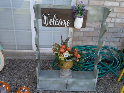 MOTHERS DAY SPECIAL ! Beautiful hand made welcome