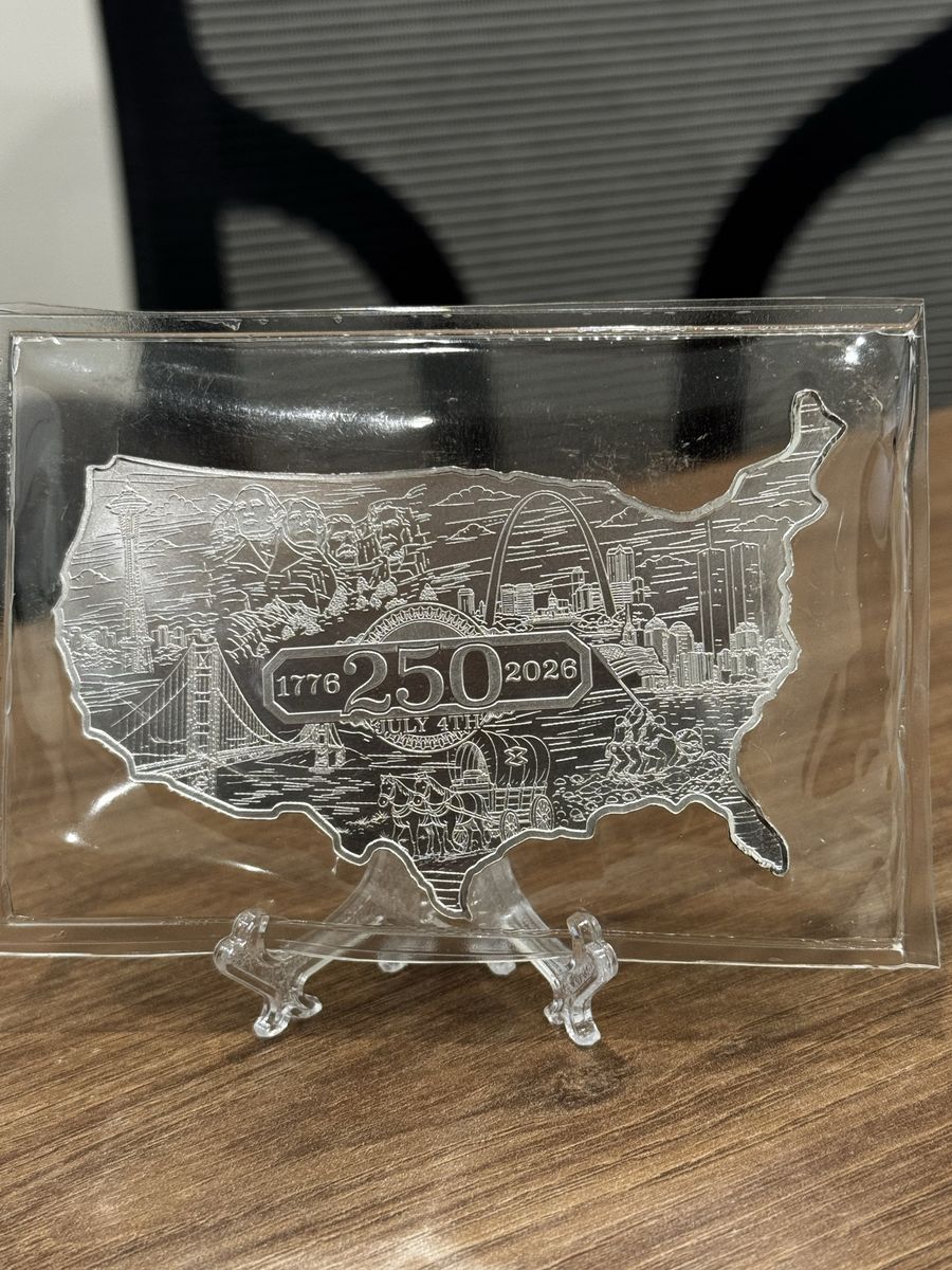 USA 250 5OZ SILVER BAR
