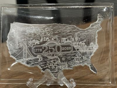 USA 250 5OZ SILVER BAR