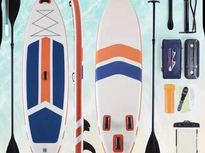 New! 1-2 Person Inflatable Paddle Board - SUP