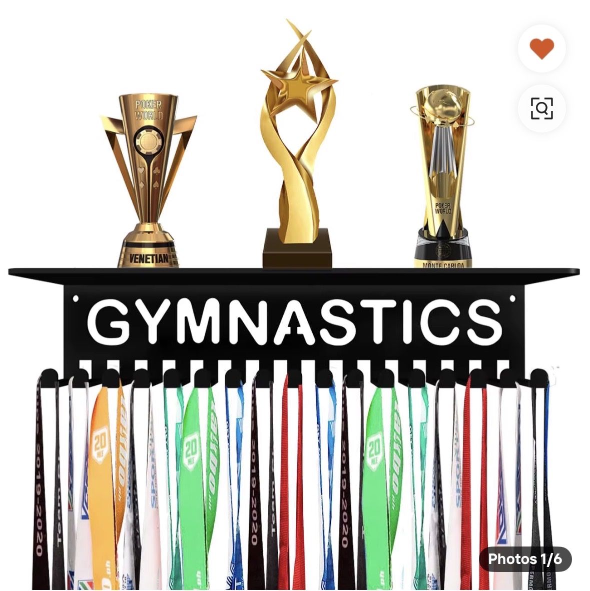 Gymnastics medal holder/trophy stand 