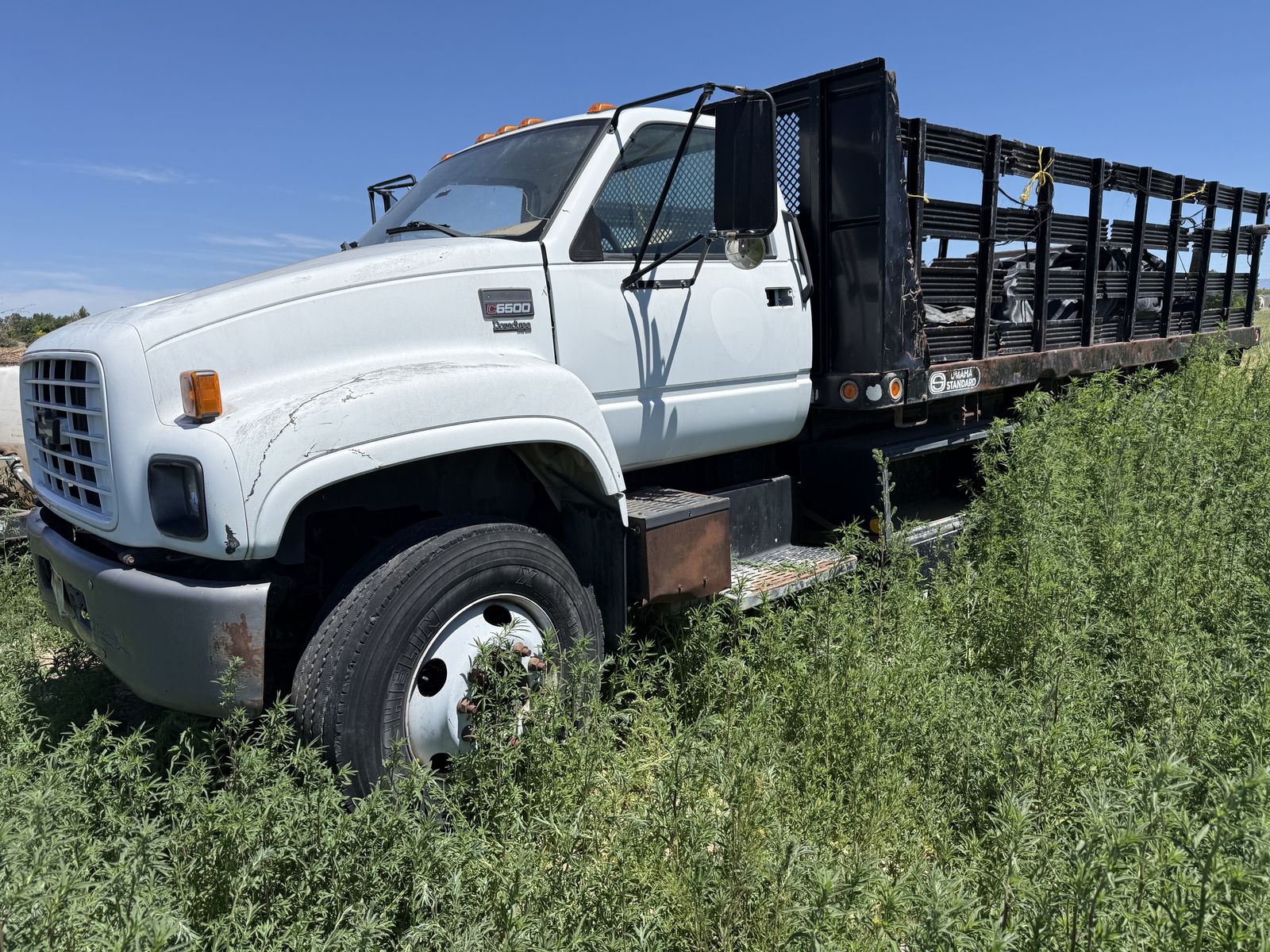 GMC C6500 Flatbed Truck - Ideal for Farm/Work - 60,626 Miles