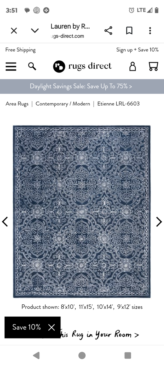 Ralph Lauren rug
