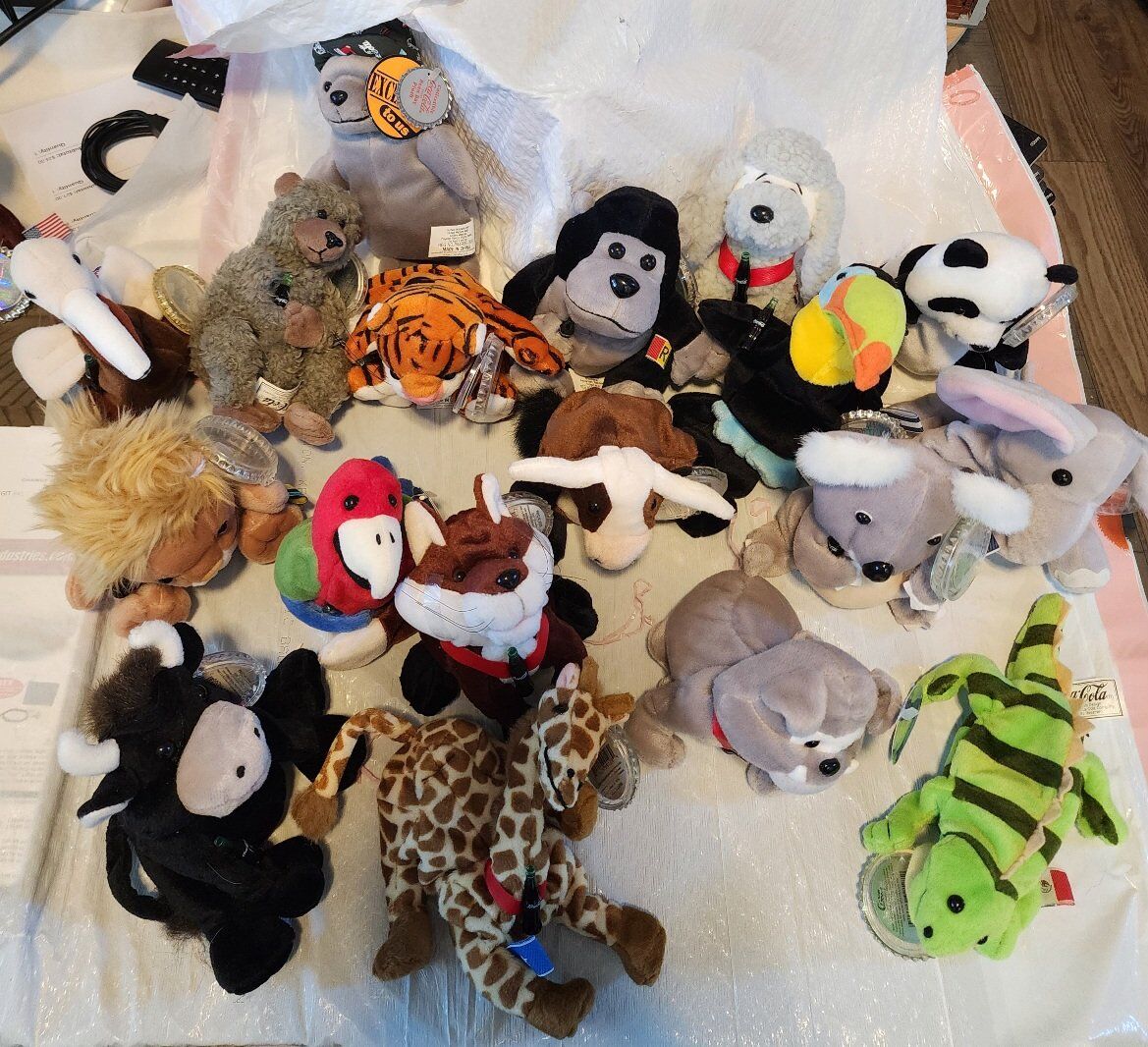 Beanie Babies - Coca-Cola International Collection