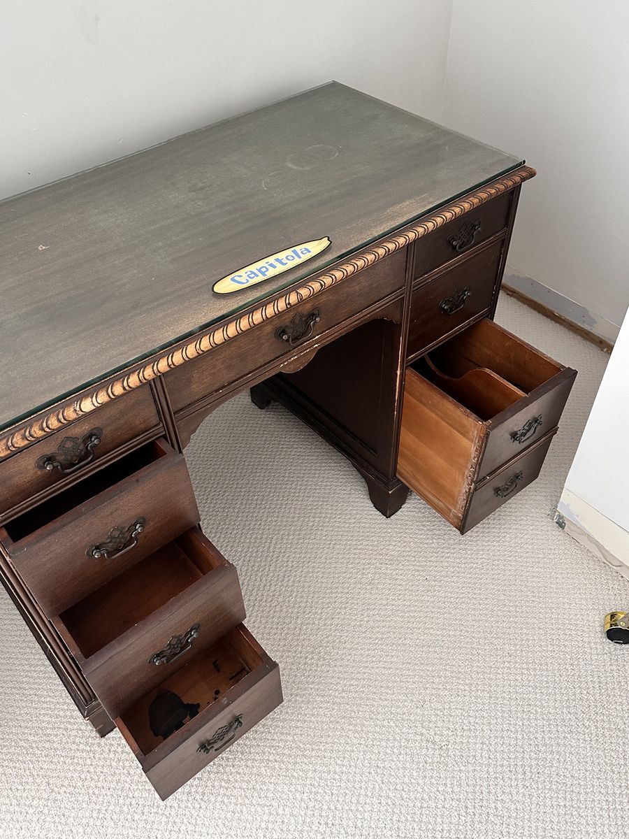 Vintage wooden desk