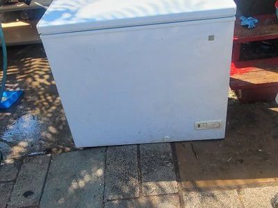 White Chest Freezer