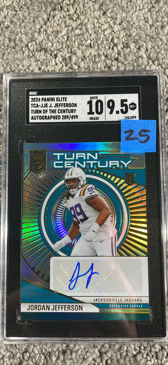 Jacksonville Jaguars graded slabs