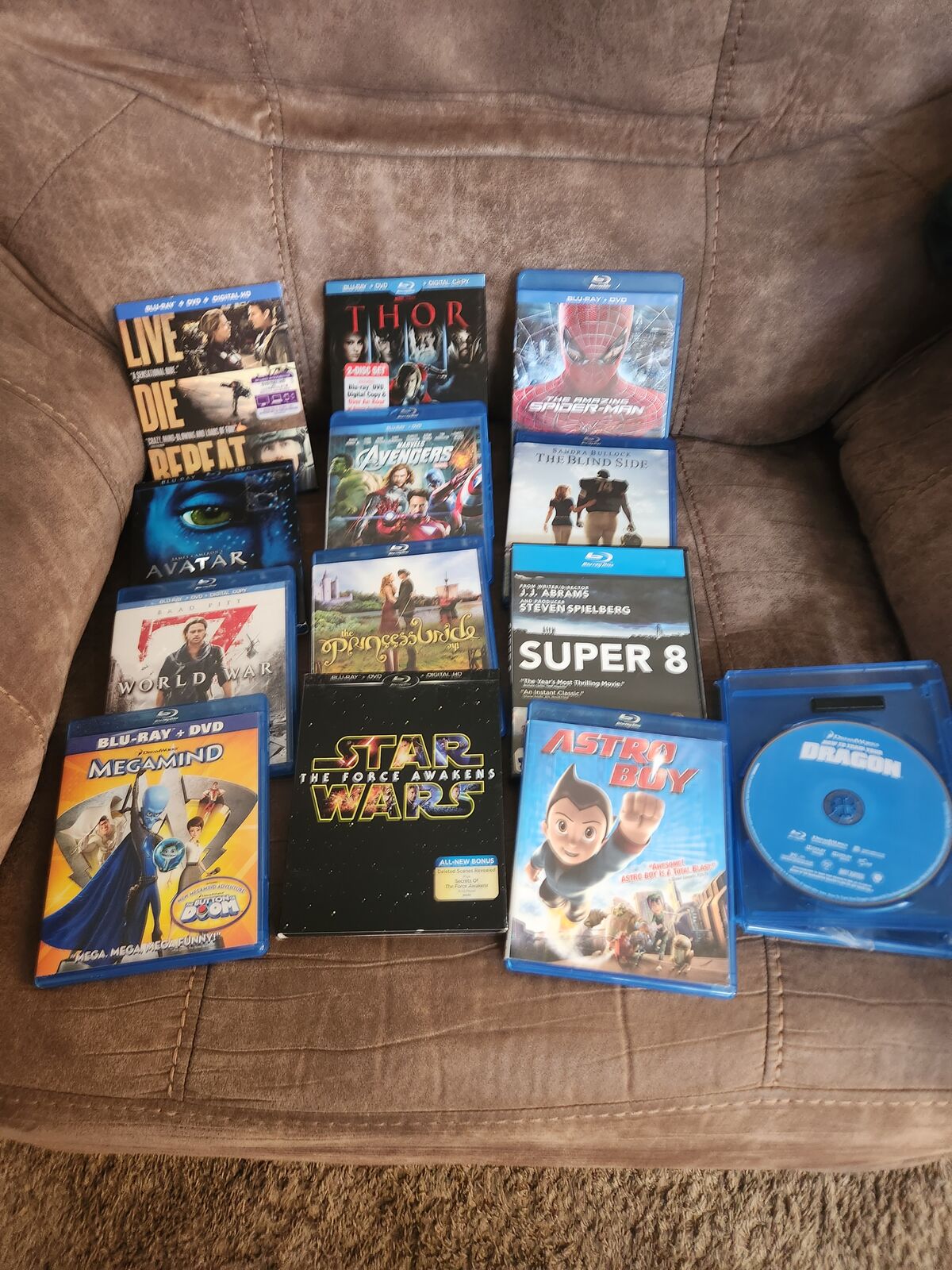 Variety of Blu-Ray Movies ($5 Each)