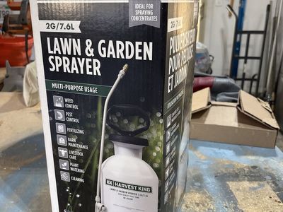 Lawn and garden sprayer