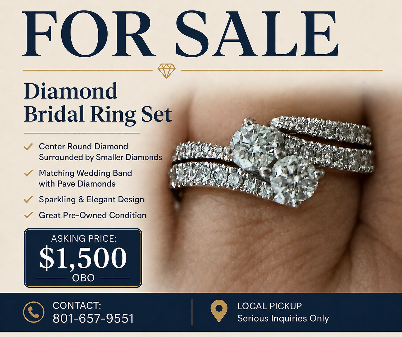 Diamond Bridal Set
