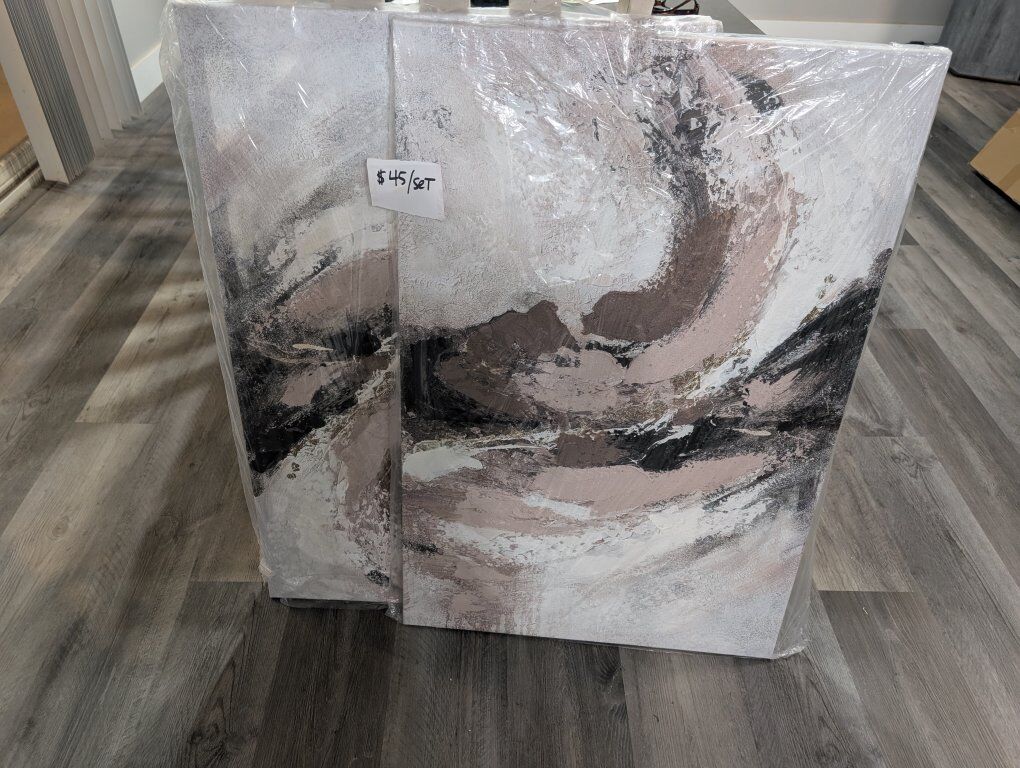 Brand new various wall art