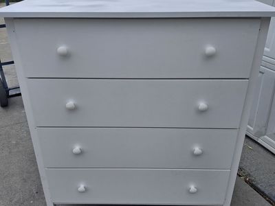 kids 4 drawers white dresser/jingjing
